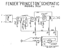 Fender Princeton-5E2 - Schematic 